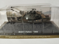 Kovinski model maketa oklepnik tank Patton M48 A1