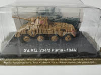 Kovinski model maketa oklepnik tank Puma