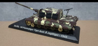 Kovinski model maketa oklepnik tank Tiger B Jagdtiger
