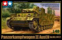 Maketa tank PanzerKampfwagen III Ausf N 1/48 1:48 Oklepnik
