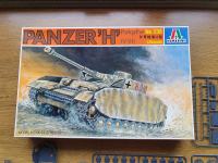 Maketa tanka Pz.Kpfw. IV Ausf. H proizvajalca Italeri merilo 1:35