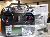 oddajnik Flysky FS-I6X 2.4GHz s FS-IA6B sprejemnikom