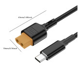 USB PD kabel USB-C-XT60