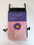 Modni nahrbtnik z motivom rože