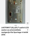 LCD 7" KIA SPORTAGE 4 LETNIK 2017