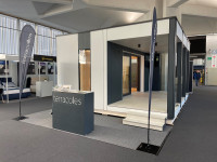 176 Modularna enota, pisarna, mobilna hiška, 28 m2 (5 x 5,6 m)