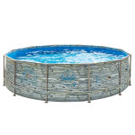 Bazen ELITE STONE s kovinsko konstrukcijo fi 3.66 x 0.91 m, kamen