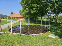 Kovinsko ogrodje za bazen 549 x 132