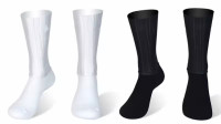 Aero kolesarske nogavice – črne ali bele – velikost 39–45