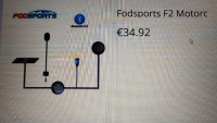 headset Intercom fodsports F2  za motoriste