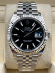 ROLEX DATEJUST 41mm BLACK JUBILEE (SOLID SWISS CLON!) ETA cal. 3235
