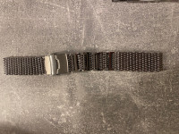 Shark mesh jeklen robusten pas za ročno ali pametno uro 22 mm