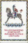 51. razglednica: NA LEVO NA DESNO JE METAL OČI ...1925