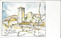 68. razglednica VESELA ALELUJA natisnjena 1929