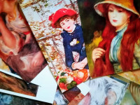 Avguste Renoir, set 12 razglednic