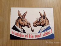 IN KEDAJ SE MI TRJIE ZOPET VIDIMO? (razglednica)