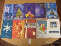 kartice božič novo leto-čiste