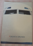 Razglednica avion Croatia Airlines