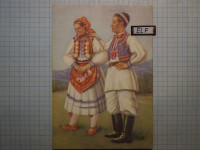 Razglednica NARODNA NOŠA - HRVAŠKA