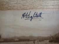 Titanik (podpis vnuka Commander C.H. Lightoller.)REDKO