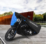 Vodoodporna PREVLEKA zaščita za MOTOR Neverland črna/modra 3XL - NOVO