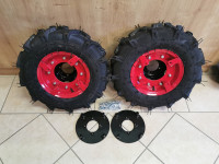 Set dodatnih dvojnih koles s pritrditvenim materialom