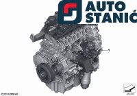 Motor BMW 3 E46 (M54-B25) | OEM: 11000140993