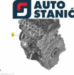 Motor BMW 5 F10/F11/F18 (B47-D20A) | OEM: 11002361993