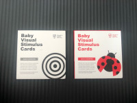 Kontrastne kartice za novorojenčke