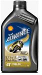 Motorno olje Shell Advance 4T Ultra 15W50 1L