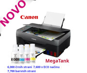 Canon PIXMA Megatank nad 6000 strani Multifunkcijska TiskSkanFotokopij