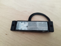 Led bela pozicijska luč 12-24V z kablom