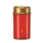 Nagrobna luč z utripajočo svečo 12 cm