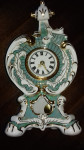 Češka samostoječa, elegantna, vintage, keramična namizna ura