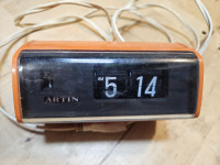 Retro flip clock ARTIN Model 3500 - Vintage ura na listke