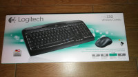 TIPKOVNICA IN MIŠKA WIRELESS USB, LOGITECH MK330
