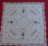 Prt 85 x 85 cm, ročno delo