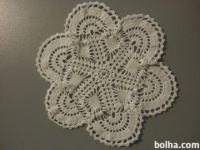 prtički, ročno delo, manjsi premer 14cm, veliki 87x31cm