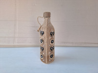 Tradicionalna usnjena čutara, ročno delo, 7 dcl