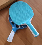 2 LOPARJA za namizni tenis, moder&zelen