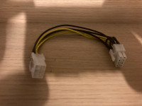 Pretvornik iz 6 pin na 8 za PC napajalnik