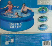Bazen INTEX Easy Set z dodatno opremo