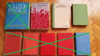 3 Knjige-Učbeniki v Angleščini s področja Kemije in Matematike