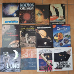 ASTRONOMIJA, VESOLJE, PLANETI, ZVEZDE, NEBO, OSONČJE, SONCE..VEČ KNJIG
