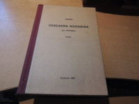 GRADBENA MEHANIKA ZA ARHITEKTE S. LAPAJNE FAKULTETA ZA ARHITEKTURO