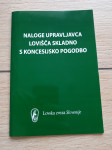 Naloge upravljavca lovišča v skladu s koncesijsko pogodbo