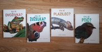 Strokovne knjige o živalih Kaj je dvoživka,...žuželka,...plazilec,...