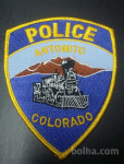 NAŠITEK POLICIJA USA COLORADO, ANTONITO