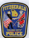 NAŠITEK POLICIJA USA GEORGIA-FITZGERALD