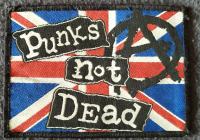 Našitek Punks not dead
